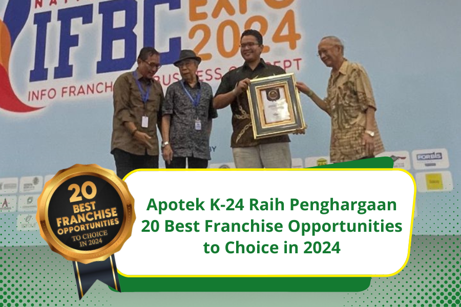 Apotek K-24 di 20 Best Franchise Opportunities to Choice in 2024